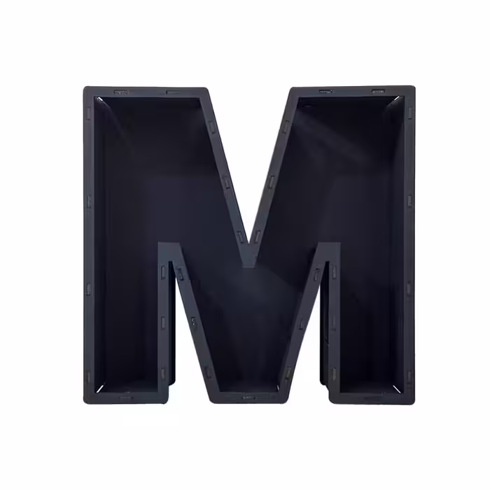 باکس گل مدل حرف M