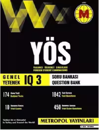2019 YOS Genel Yetenek IQ 3 Soru Bankası رنگی