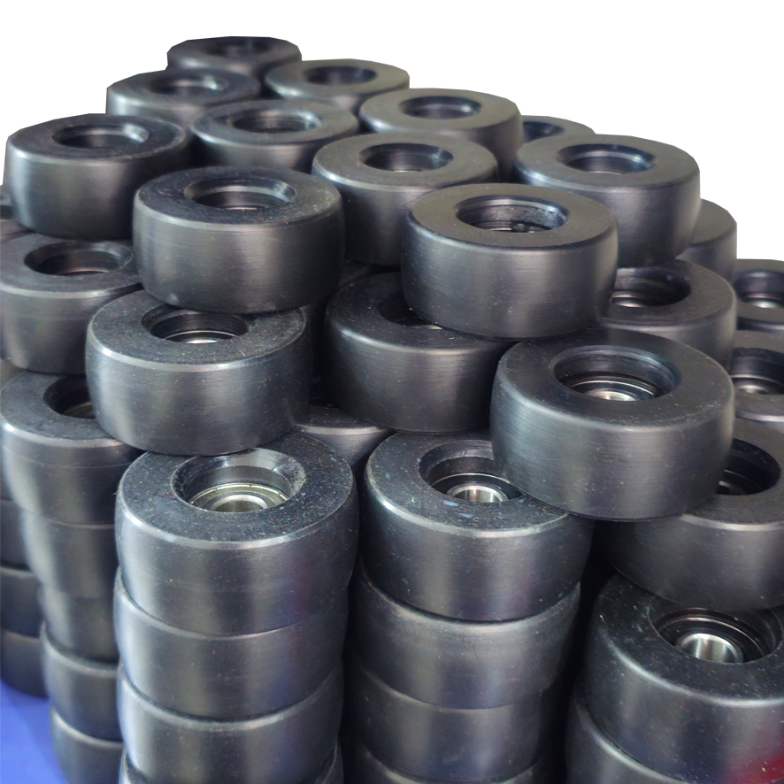 غلتک تنظیم سنباده پلاستیکی با قطر 58 و عرض 25 میلیمتر