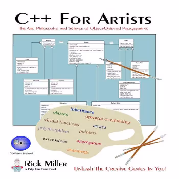 خرید و دانلود نسخه کامل کتاب C   For Artists: The Art, Philosophy, And Science Of Object-Oriented Programming