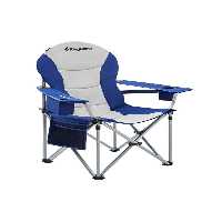 صندلی کمپ چند رنگ کمپینگ لوکس کینگ کامپ آبی گری Genel Markalar