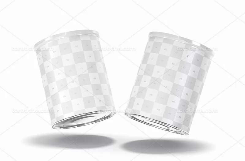 فایل موکاپ قوطی شیر خشک | گرافیک با طعم تربچه