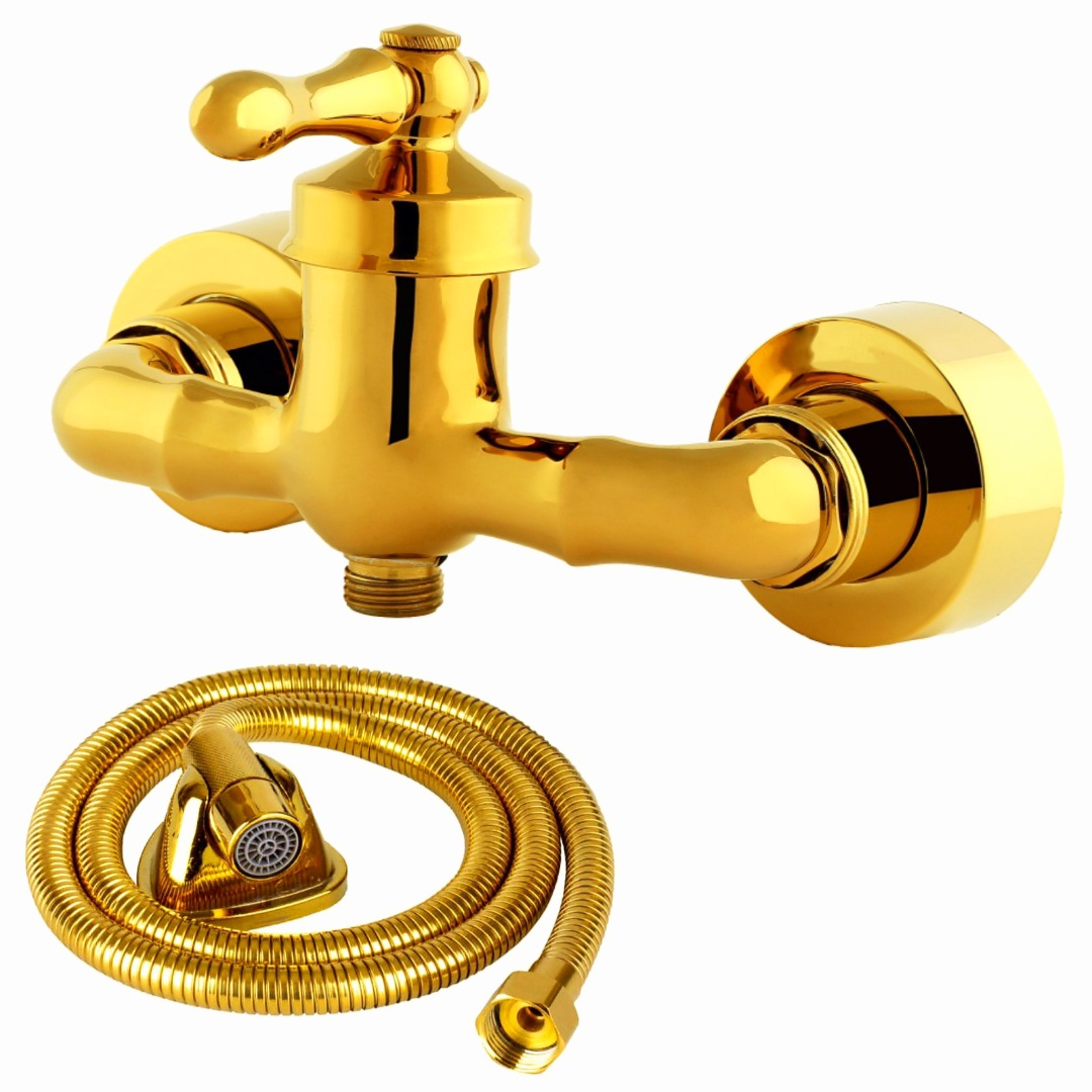 شیر سرویس بهداشتی شیرالات رز مدل ویکتوریا به همراه شلنگ