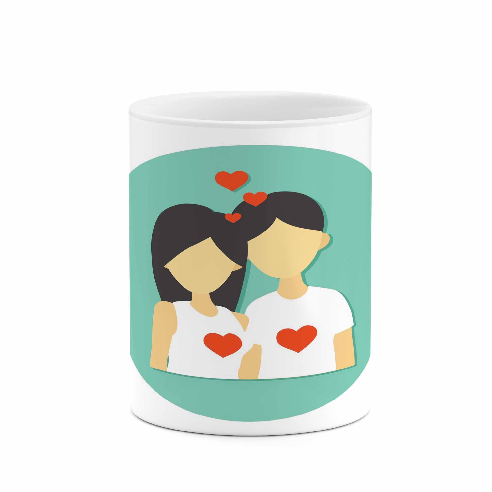 ماگ طرح خانم و اقا مدل mu00850