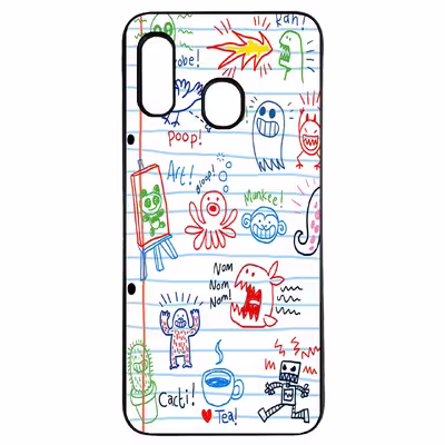 کاور طرح نقاشی کد 43210 مناسب برای گوشی موبایل سامسونگ galaxy a30