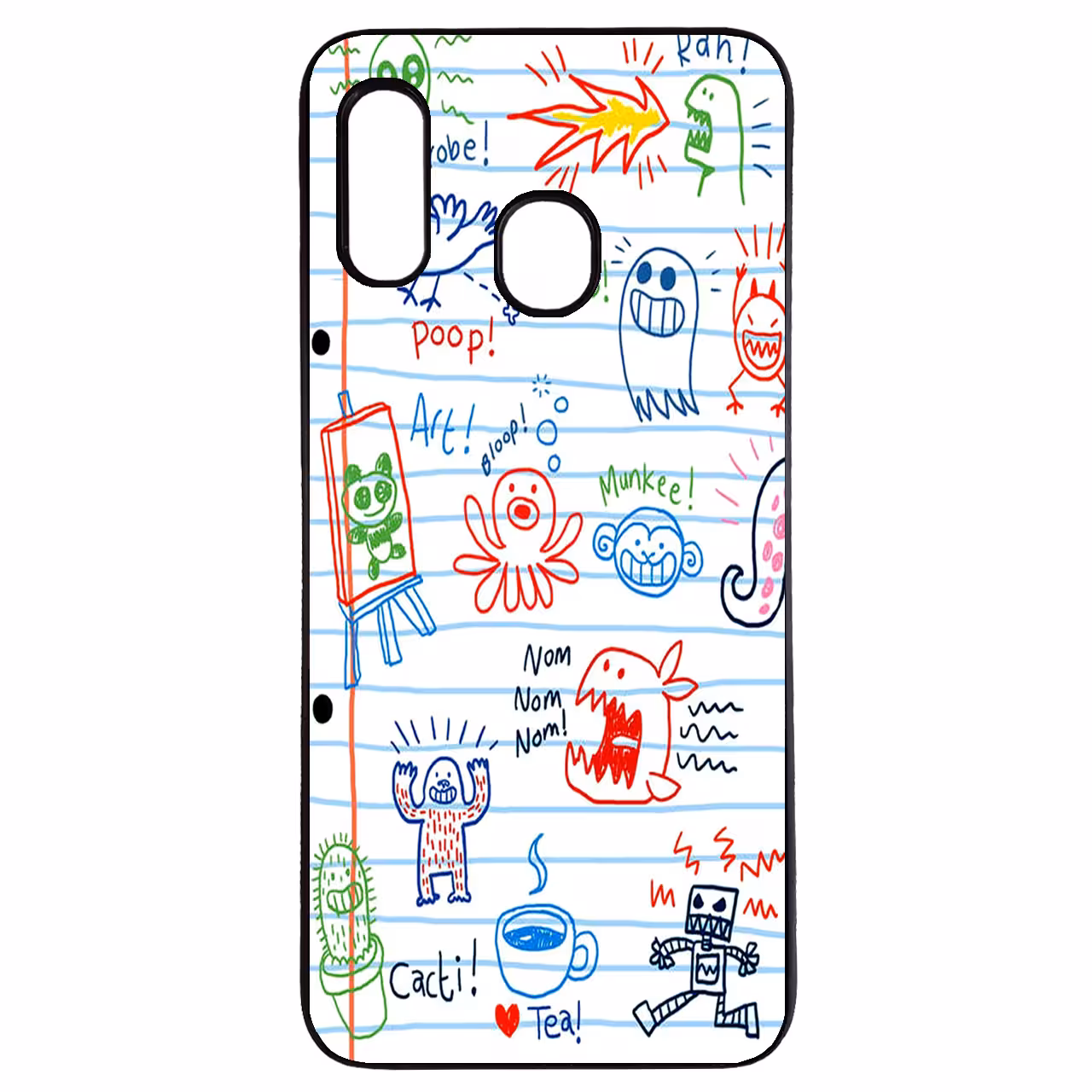 کاور طرح نقاشی کد 43210 مناسب برای گوشی موبایل سامسونگ galaxy a30