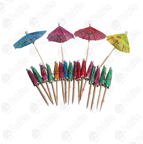 چتر فانتزی کوچک مخصوص تزئین دسر ( 31عددی)