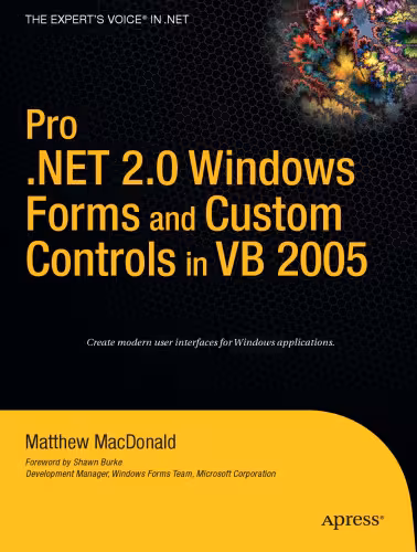 خرید و دانلود نسخه کامل کتاب Pro .NET 2.0 Windows forms and custom controls in VB 2005