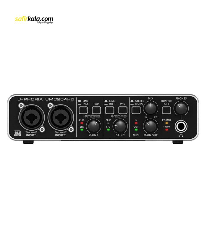 کارت صدای استودیو بهرینگر مدل UMC204HD