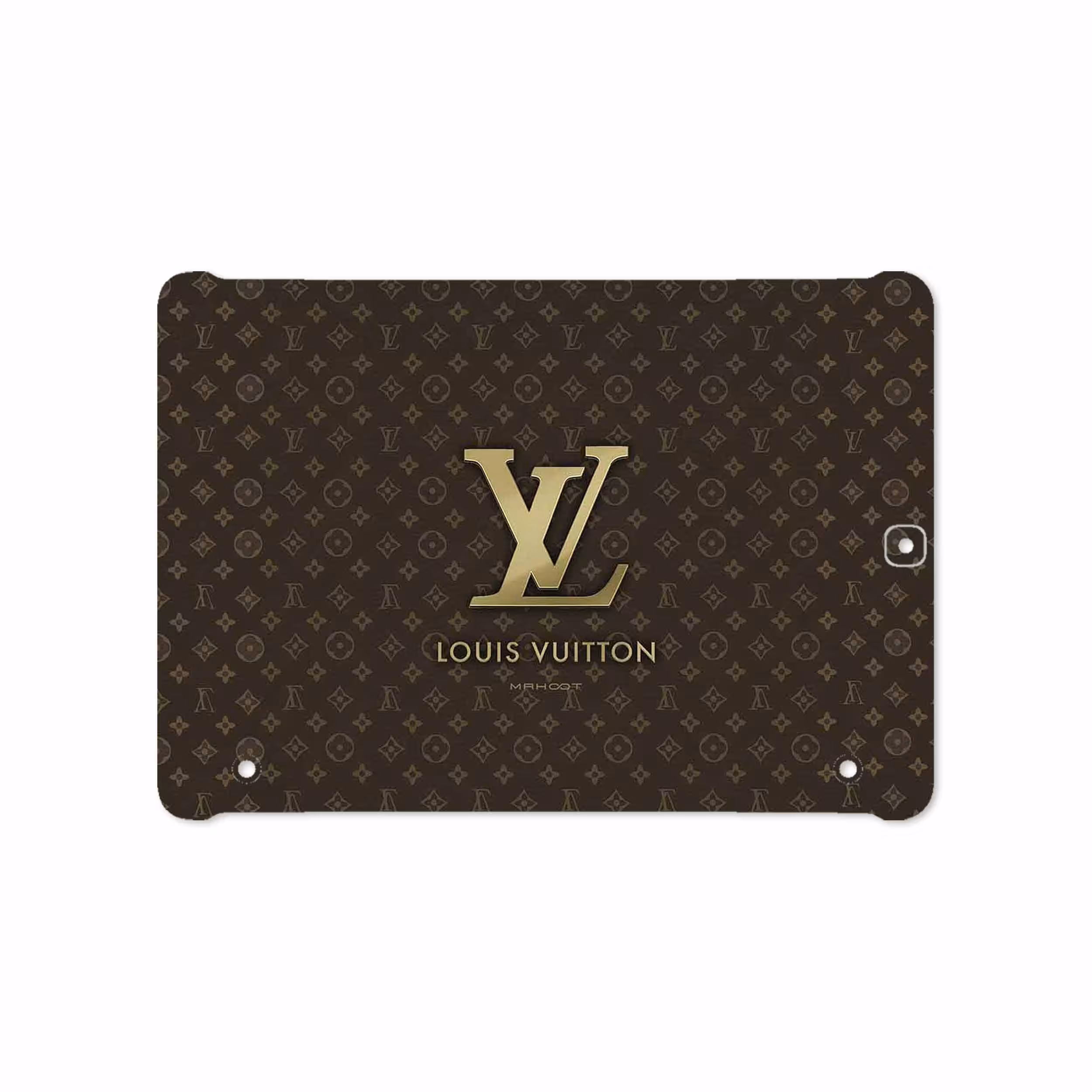 برچسب پوششی ماهوت مدل LOUIS-VUITTON-Logo مناسب برای تبلت سامسونگ Galaxy Tab S2 9.7 2015 T810