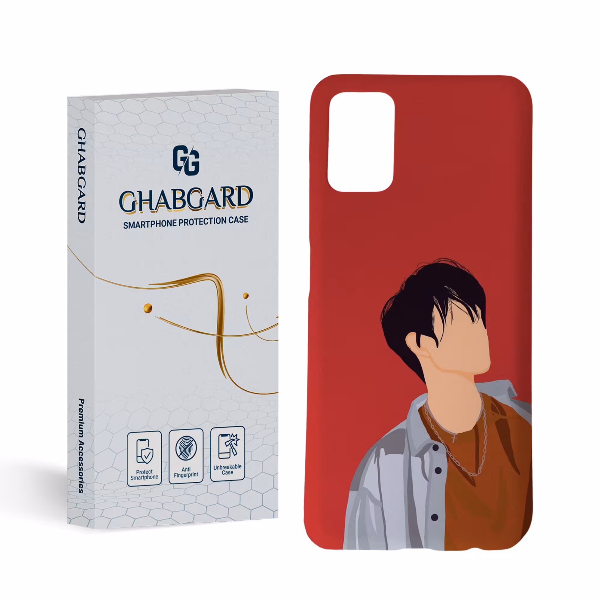 کاور قاب گارد مدل پسرانه مناسب برای گوشی موبایل سامسونگ Galaxy A03 S