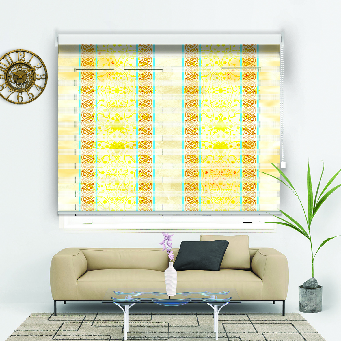     پرده زبرا مدل TD-99 سایز 135x180 سانتی متر