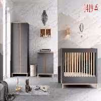 سرویس خواب نوزاد کد 1419 شامل تخت/کمد/دراور