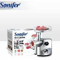 چرخ گوشت گیربکسی بدنه فلز برند سونیفر مدل sf5009