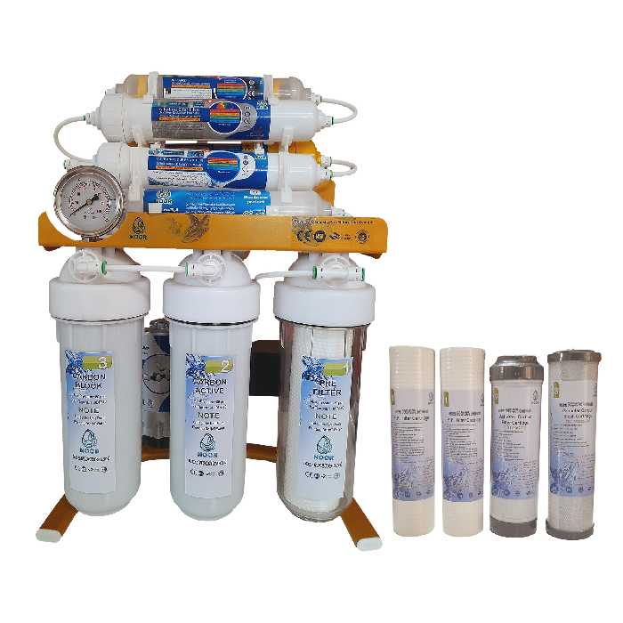 دستگاه تصفیه کننده آب رسا نور بابایی مدل X gold m900 به همراه فیلتر بسته 4 عددی