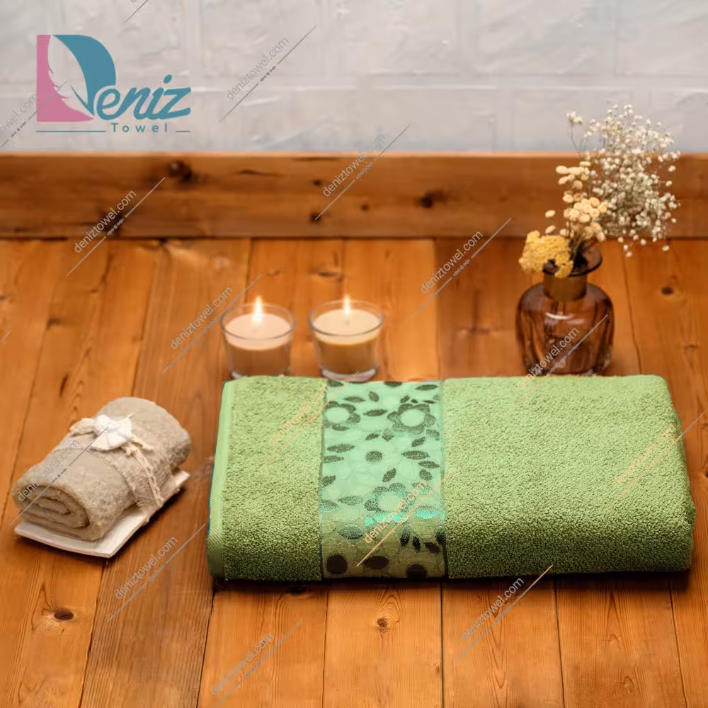 حوله استخری طرح سورپرایز رنگ زیتونی