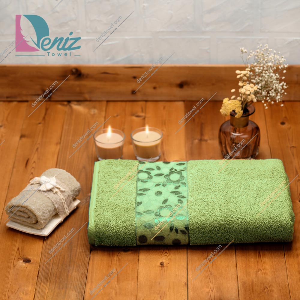 حوله استخری طرح سورپرایز رنگ زیتونی