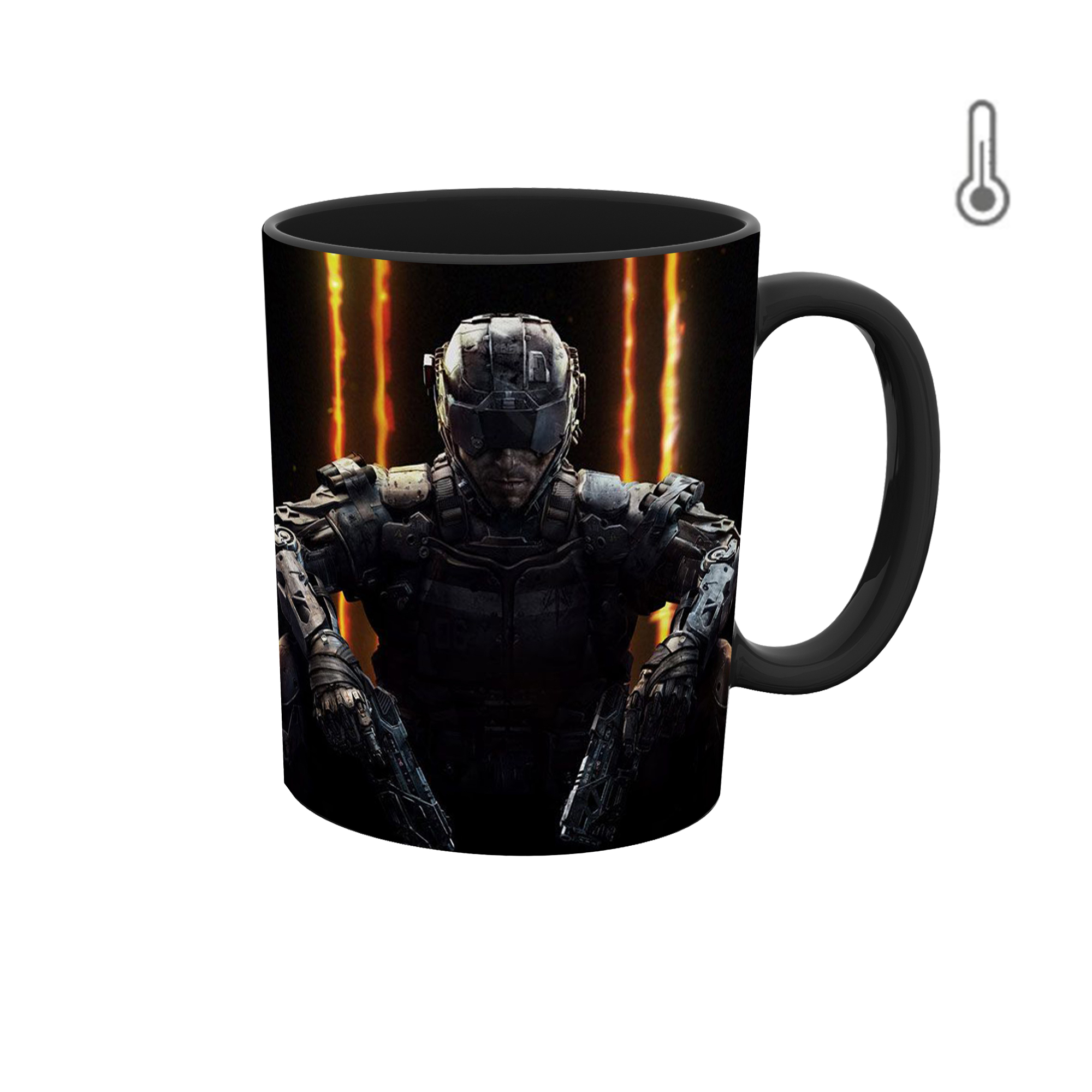 ماگ حرارتی طرح کال اف دیوتی کد 3