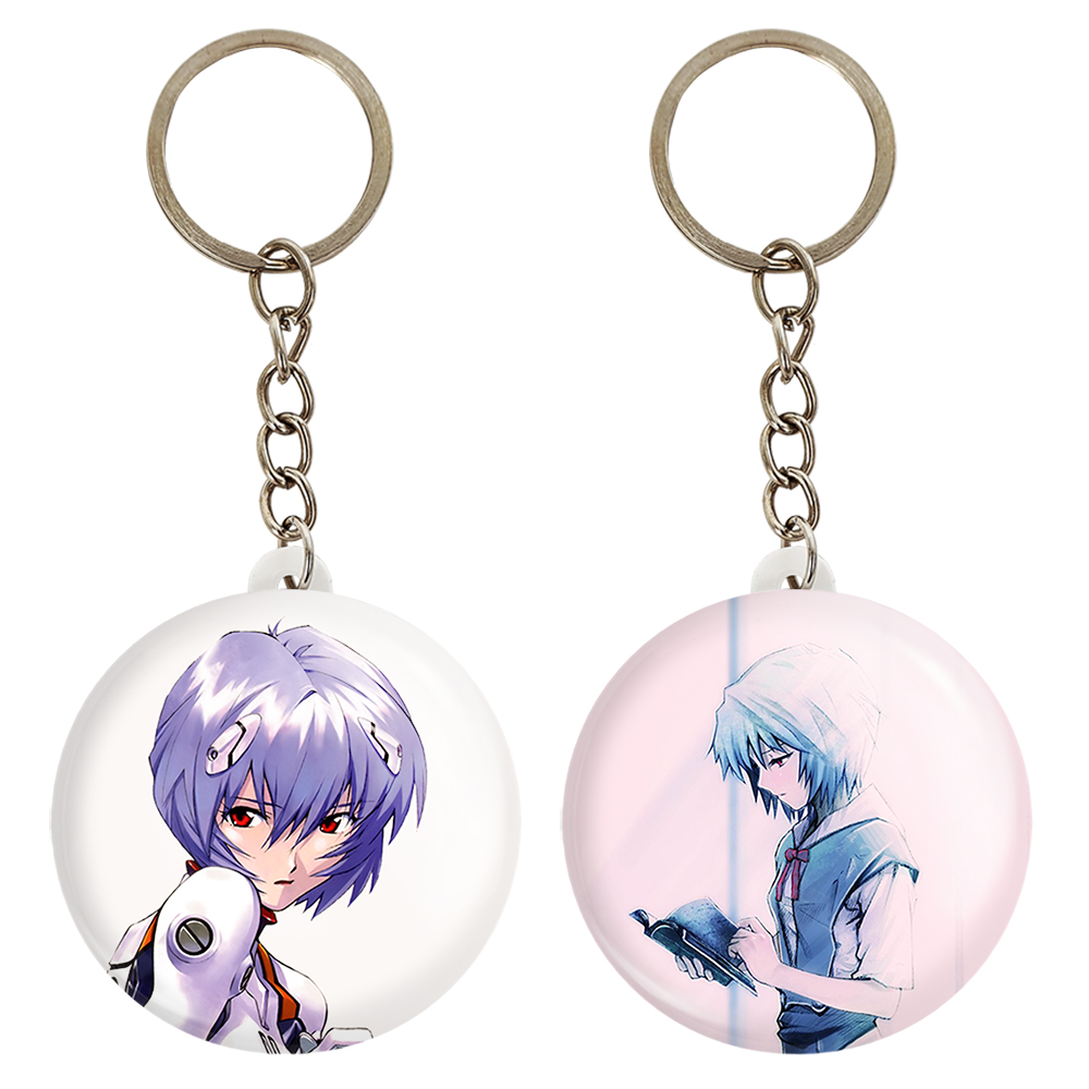 جاکلیدی خندالو مدل ری آیانامی انیمه اونگلیون کد 1381513805 مجموعه 2 عددی