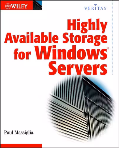 خرید و دانلود نسخه کامل کتاب Highly Available Storage for Windows Servers