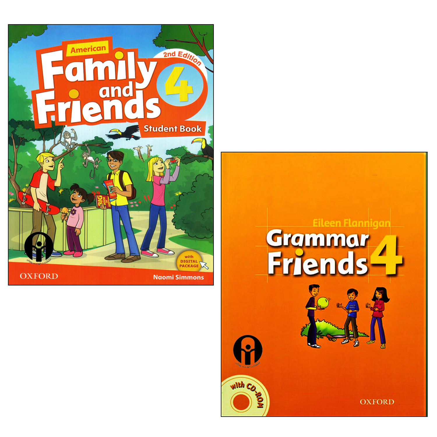 کتاب Family and Friends 4 اثر Naomi Simmons And Eileen Flannigan انتشارات الوندپویان دو جلدی