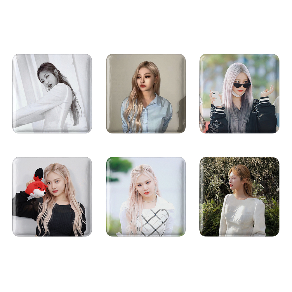 پیکسل خندالو مدل نینگ نینگ گروه آسپا Aespa کد 1145B مجموعه 6 عددی