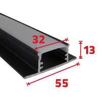 لاینر نوری توکار T403 - یراقینو فروش یراق آلات کابینت و درب