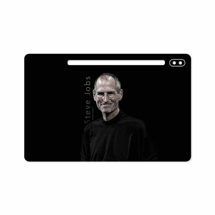 برچسب پوششی ماهوت مدل Steve Jobs مناسب برای تبلت سامسونگ Galaxy Tab S6 2019 SM-T865