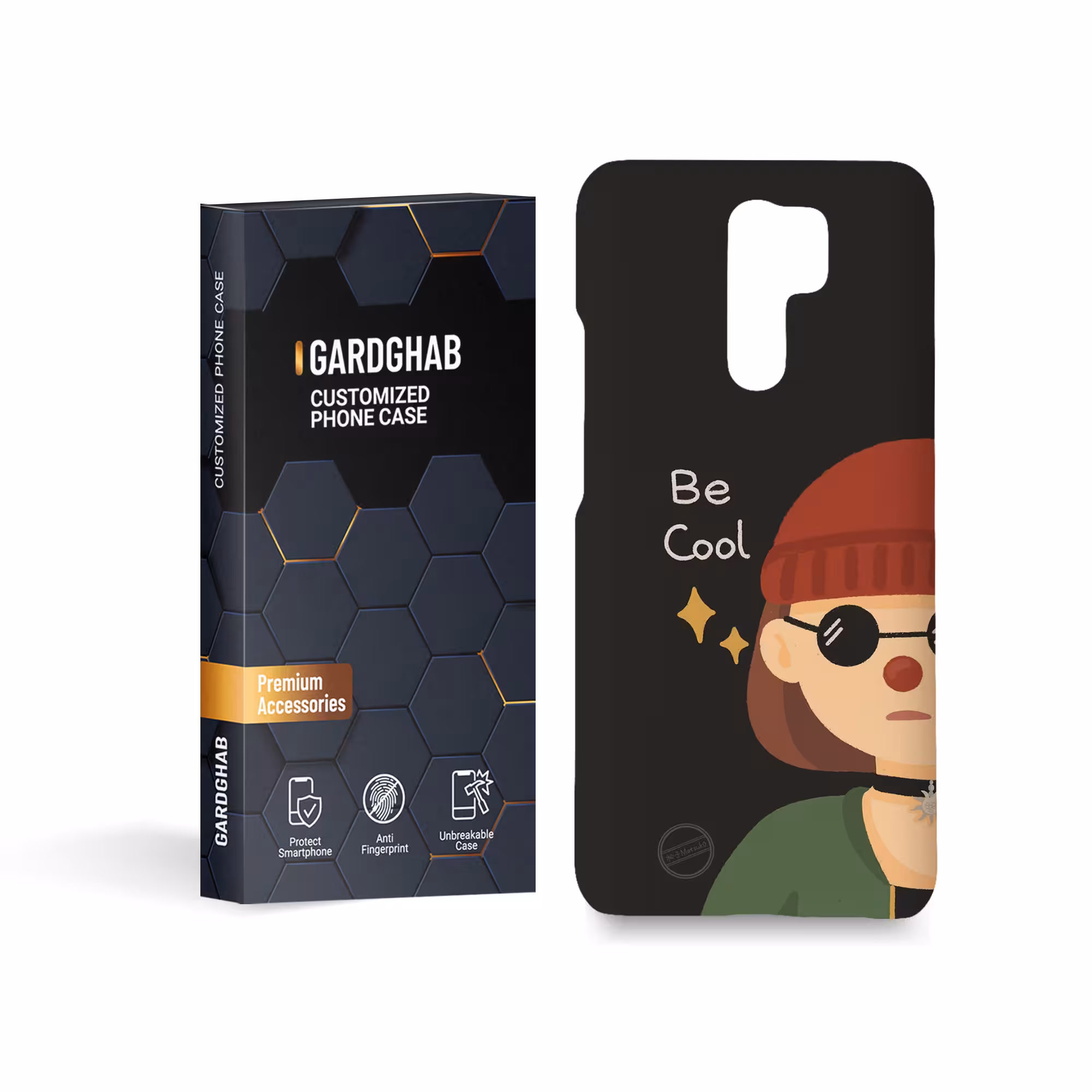 کاور گارد قاب مدل دخترانه مناسب برای گوشی موبایل شیائومی  redmi 9 / 9 prime