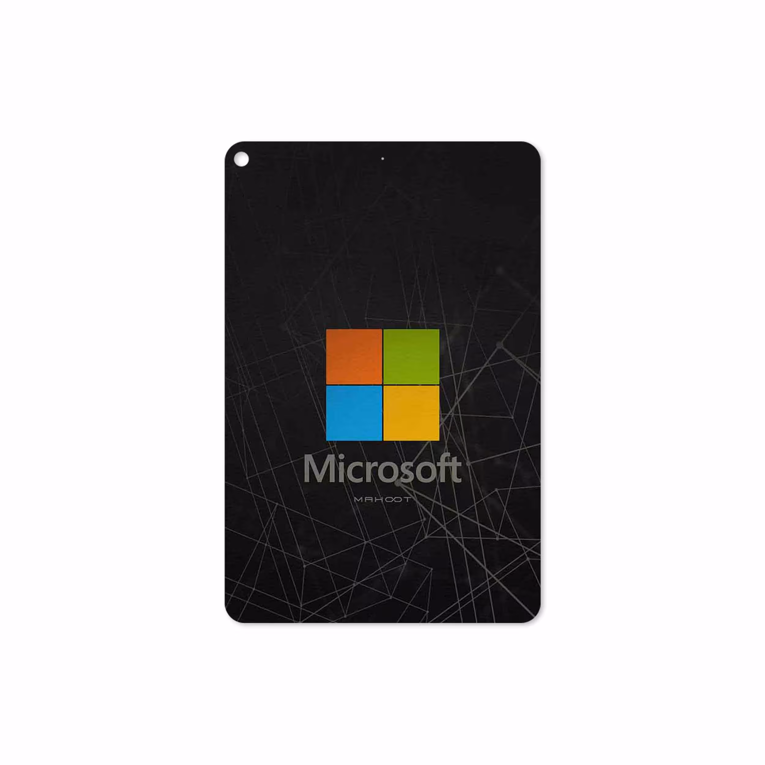 برچسب پوششی ماهوت مدل Microsoft-Logo مناسب برای تبلت اپل iPad mini (GEN 5) 2019 A2133