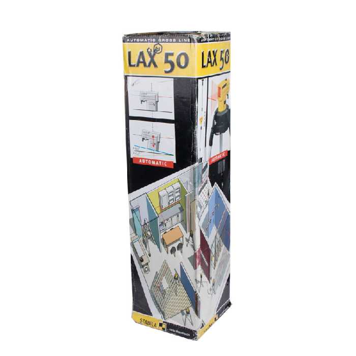 تراز لیزری خطی مدل LAX 50 استبیلا - بی باکس
