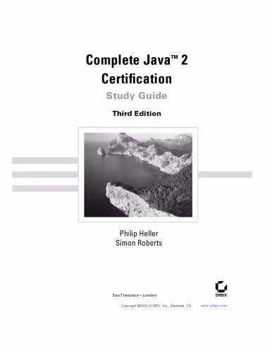 خرید و دانلود نسخه کامل کتاب Complete Java 2 certification study guide