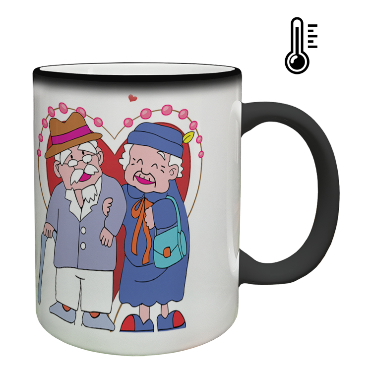 ماگ حرارتی مدل عاشقانه کد 123