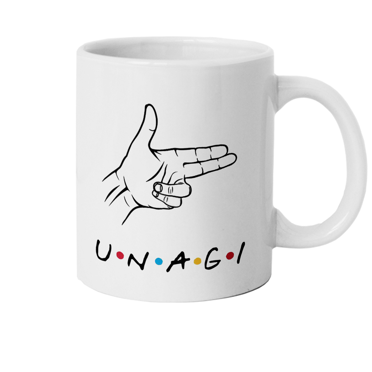 ماگ طرح فرندز مدل M1684