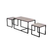 میز جلومبلی   مدل J130 یک مجموعه 3 عددی | choobsub