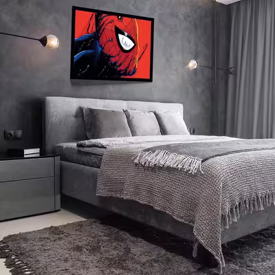 تابلو مدل spider man کد F-17027