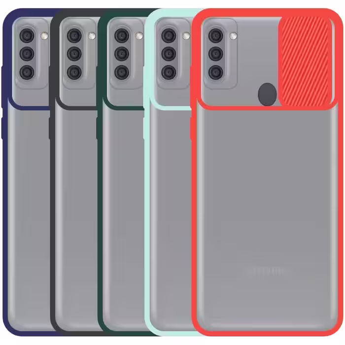 قاب محافظ مناسب برای گوشی Samsung Galaxy A11 مدل ماکرو شیلد محافظ لنزدار طرح پشت مات