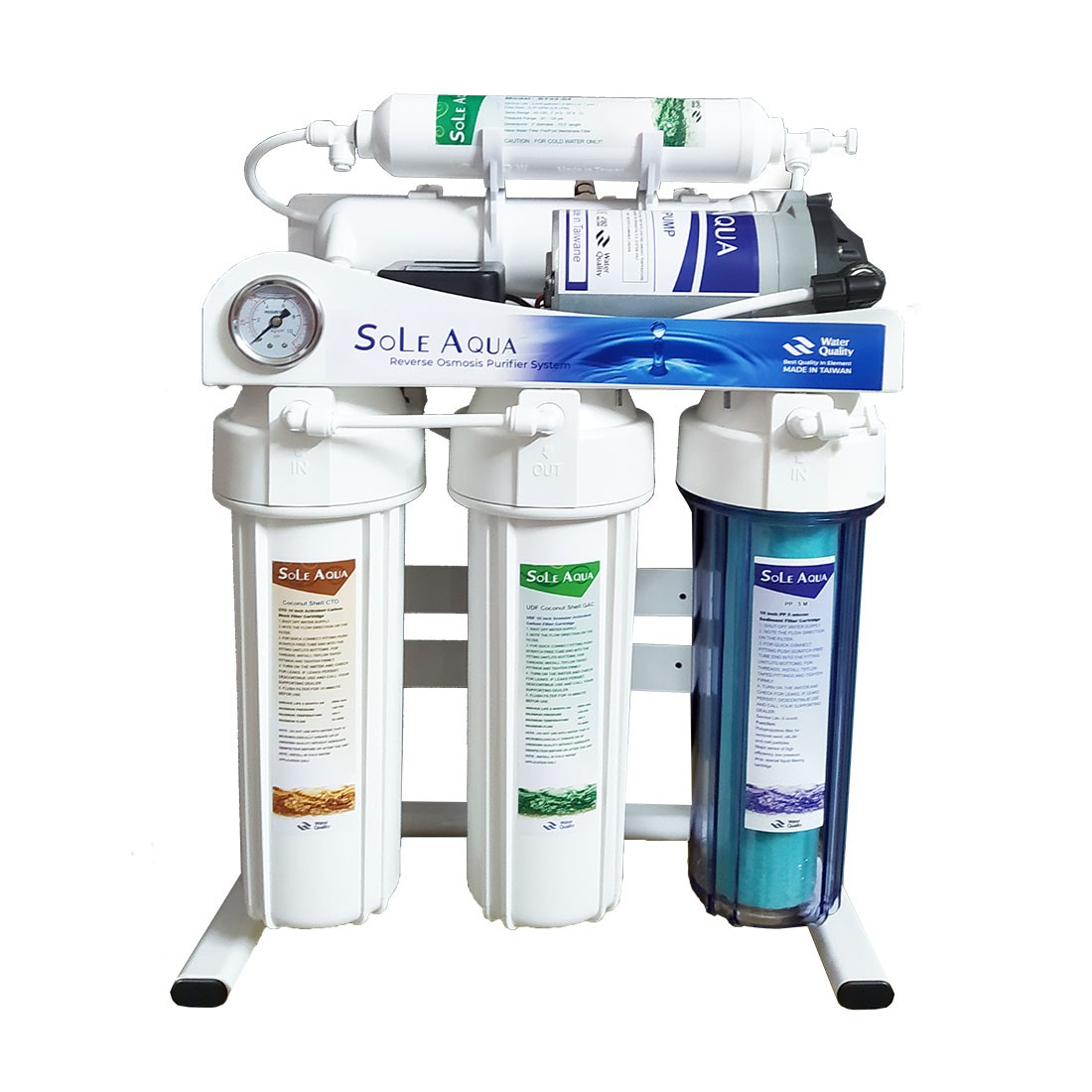 دستگاه تصفیه آب سول آکوا  مدل 5 مرحله ای Sole Aqua RO-102 5 Stage