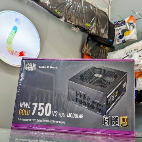پاور COOLERMASTER MWE GOLD 750 V2 FULL MODULAR (آکبند-گارانتی آواژنگ)