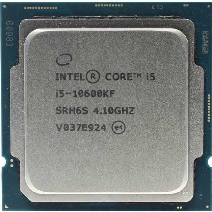 پردازنده اینتل بدون باکس(تری) Core i5-10600KF