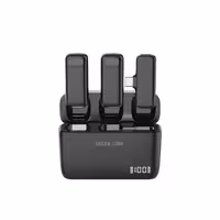 خرید میکروفن بی سیم GreenLion DUO Cast Wireless Mic Type C با بهترین قیمت