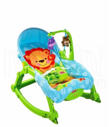 نی نی لای لای ویبره و تاشو سبز فیشرپرایس Fisher Price