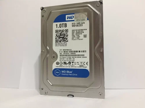 هارد یکترابایت WD BLUE 1T(استوک) کارکرد بین یک الی 2 سال