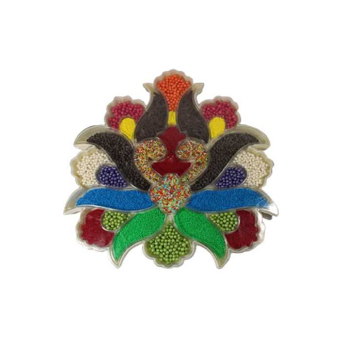 دیس یکبار مصرف مدل تاج گل