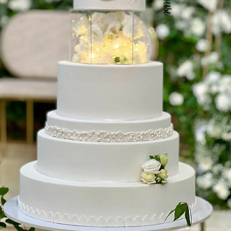 باکس شش ضلعی مناسب ماکت کیک ( پس کرایه )