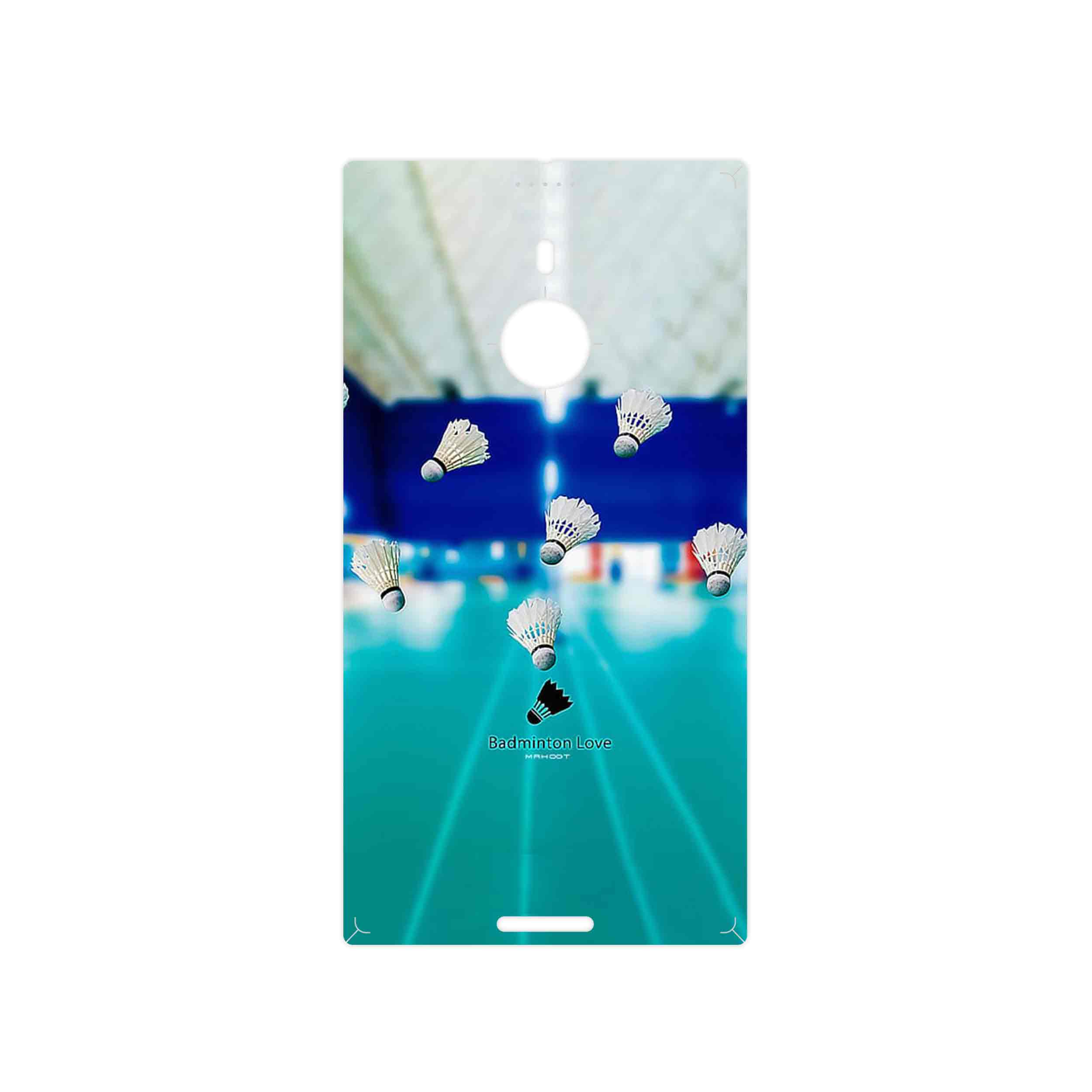 برچسب پوششی ماهوت مدل Badminton مناسب برای گوشی موبایل نوکیا Lumia 1520