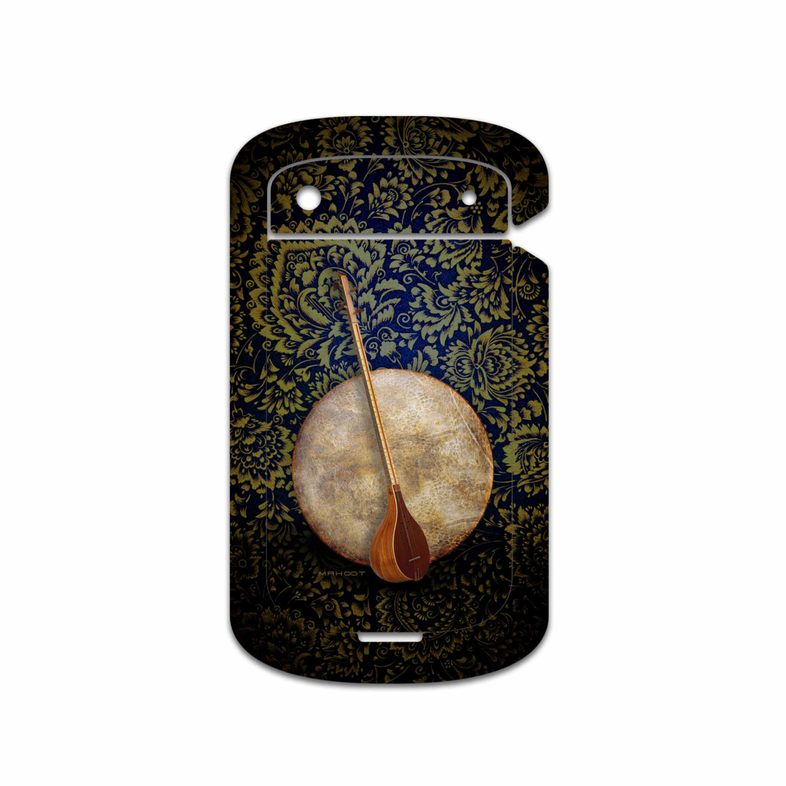 برچسب پوششی ماهوت مدل Setar-Daf-Instruments مناسب برای گوشی موبایل بلک بری Bold Touch 9900