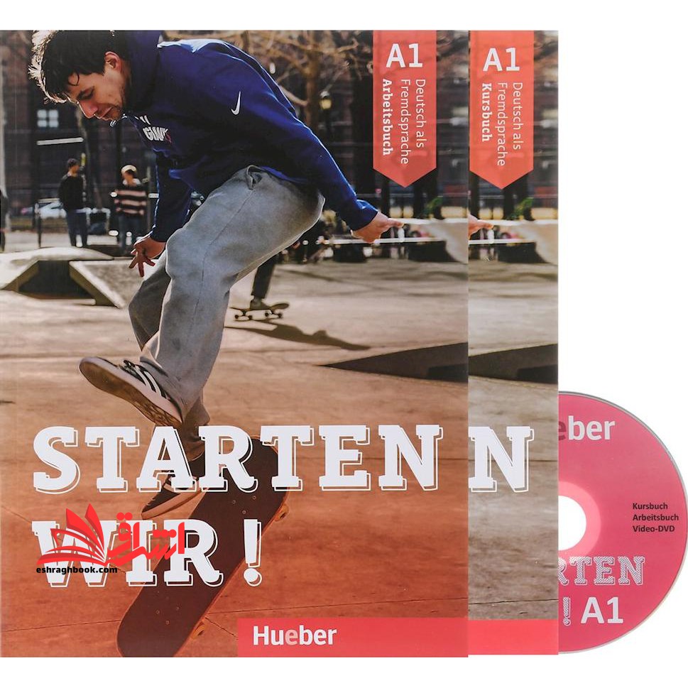 Starten Wir A1 - Kursbuch Arbeitsbuch DVD - فروشگاه کتاب اشراق