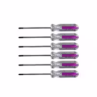 پیچ گوشتی چهارسو میکس مدل HT -00375 مجموعه 6 عددی