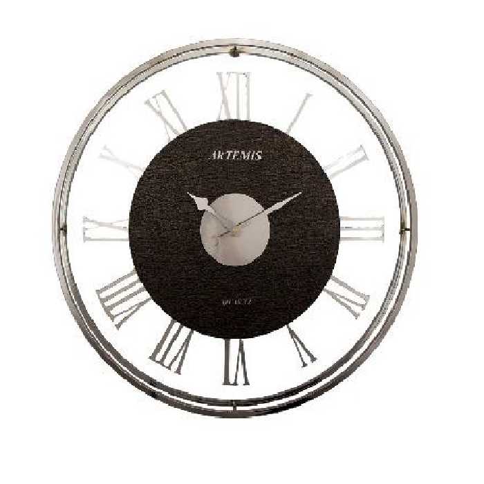 ساعت دیواری آرتمیس کد 30230 Silver نقره ای